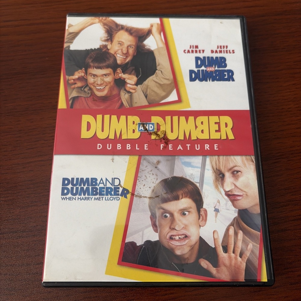 Dumb and Dumber - Dumber and Dumberer DVD Double Feature 2 Movies on 1 Disc